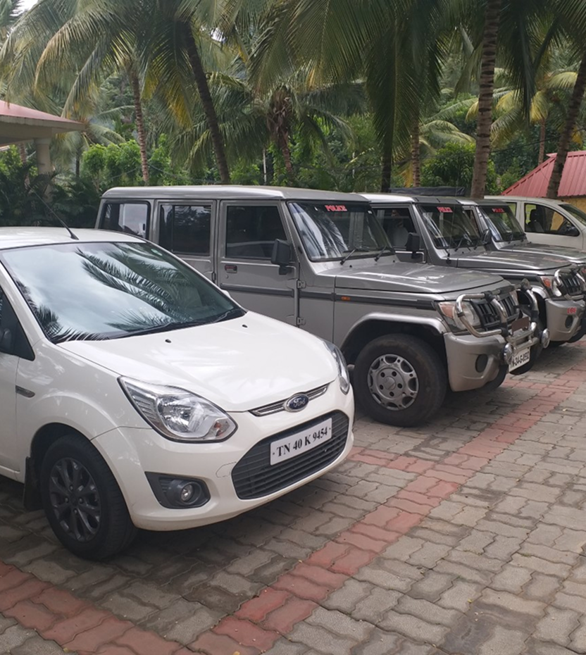 Resort grounds photo gallery — Sathya Garden Resort best hotel in Mettupalayam Coimbatore, nature and scenic surroundings