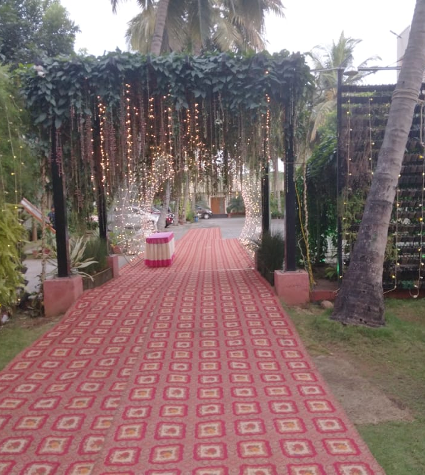 Resort grounds photo gallery — Sathya Garden Resort best hotel in Mettupalayam Coimbatore, nature and scenic surroundings